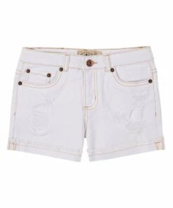 Promo ???? Lucky Brand White Distressed Ronnie Denim Shorts - ???? Girls For Kids ⭐