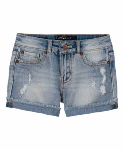 Coupon ???? Lucky Brand Tori Wash Distressed Ronnie Denim Shorts - ???? Girls For Kids ????