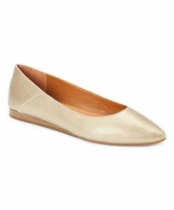 Cheapest ???? Lucky Brand Platinum Bethysa Leather Ballet Flat - ???? Women ????