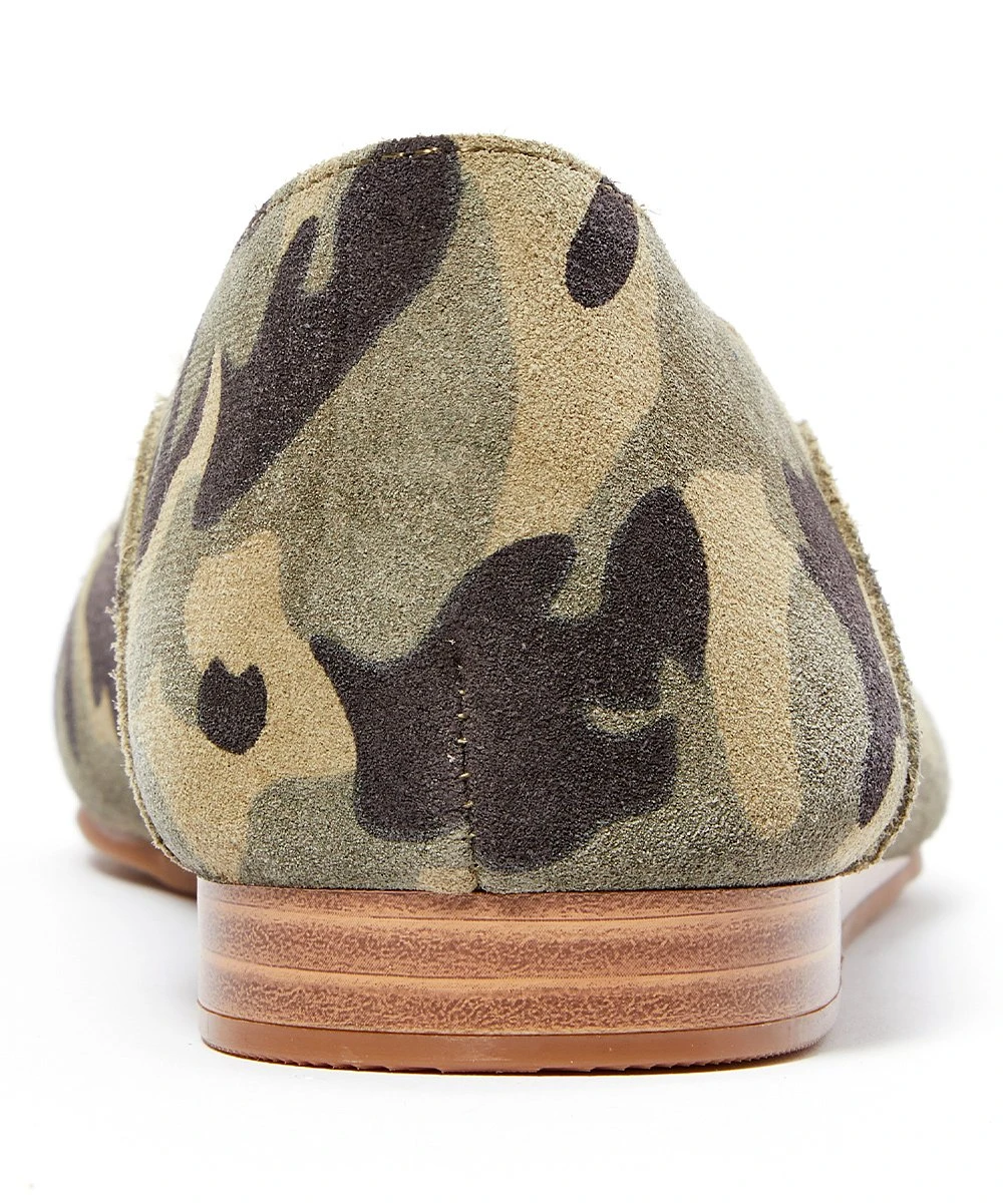 Discount ???? Lucky Brand Army Green Camo Bethysa Suede Ballet Flat - ???? Women ⌛ 5 Discount ???? Lucky Brand Army Green Camo Bethysa Suede Ballet Flat - ???? Women ⌛ - Image 3