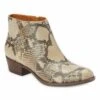 Wholesale ???? Lucky Brand Beige Snake-Embossed Bhadie Leather Bootie - ???? Women ✨ -Lucky Brand Shop zu97037604 main tm1637674877