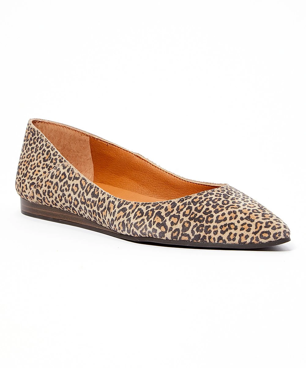 Promo ???? Lucky Brand Brown Leopard Bethysa Suede Ballet Flat - ???? Women ???? 3 Promo ???? Lucky Brand Brown Leopard Bethysa Suede Ballet Flat - ???? Women ????