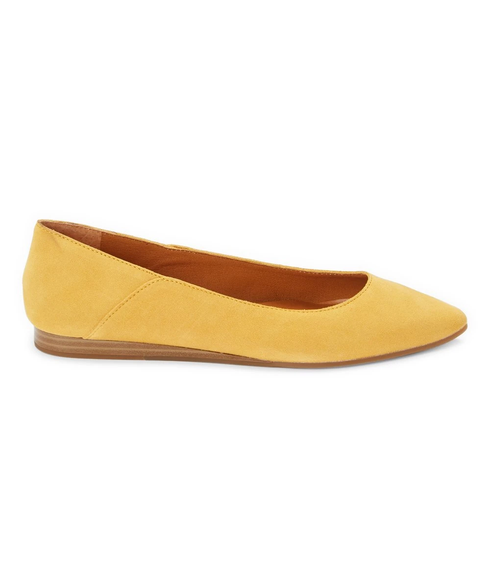 Top 10 ???? Lucky Brand Ochre Bethysa Suede Ballet Flat - ???? Women ???? 4 Top 10 ???? Lucky Brand Ochre Bethysa Suede Ballet Flat - ???? Women ???? - Image 2