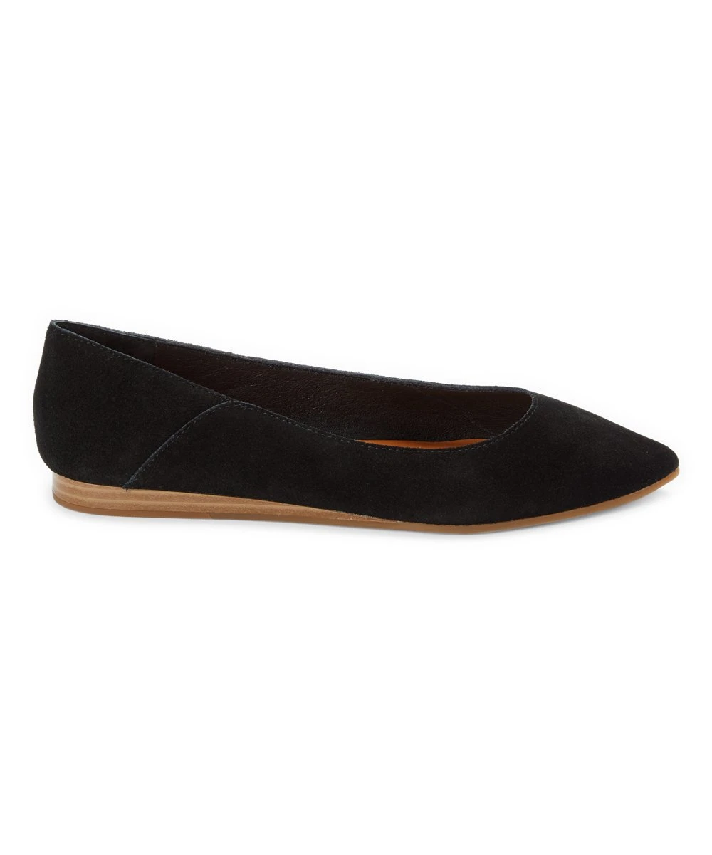 Discount ???? Lucky Brand Black Bethysa Suede Ballet Flat - ???? Women ???? 4 Discount ???? Lucky Brand Black Bethysa Suede Ballet Flat - ???? Women ???? - Image 2