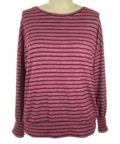 Promo ???? Lucky Brand Red Stripe Blouson Top - ???? Women ⭐