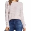 Hot Sale ⭐ Lucky Brand Pink Marled-Knit Crewneck Sweater - ???? Women ???? 1 Hot Sale ⭐ Lucky Brand Pink Marled-Knit Crewneck Sweater - ???? Women ???? -Lucky Brand Shop zu97205926 main tm1626882295