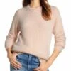 Best Pirce ???? Lucky Brand Light Pink Eyelash Mock Neck Sweater - ???? Women ⌛ -Lucky Brand Shop zu97205971 main tm1626882295