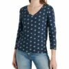 New ???? Lucky Brand Navy Floral V-Neck Top - ???? Women ???? 2 New ???? Lucky Brand Navy Floral V-Neck Top - ???? Women ???? -Lucky Brand Shop zu97632453 main tm1626888860