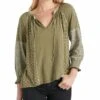 Coupon ???? Lucky Brand Green Patchwork Notch Neck Top - ???? Women ⌛ 1 Coupon ???? Lucky Brand Green Patchwork Notch Neck Top - ???? Women ⌛ -Lucky Brand Shop zu97637778 main tm1626892525