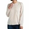 Best reviews of ???? Lucky Brand Pink Polka Dot Pleated Crewneck Top - ???? Women ????