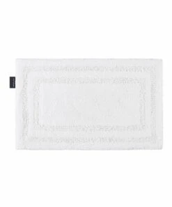 Hot Sale ???? Lucky Brand White Joanne Double-Border Chenille Bath Mat For Other ????
